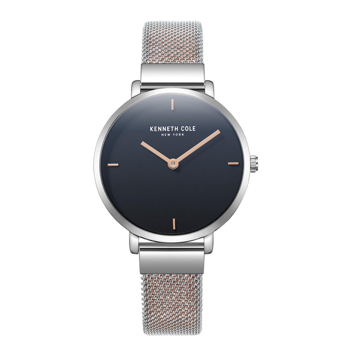 Classic 38mm / Black / Silver and Rose Gold Black Dial