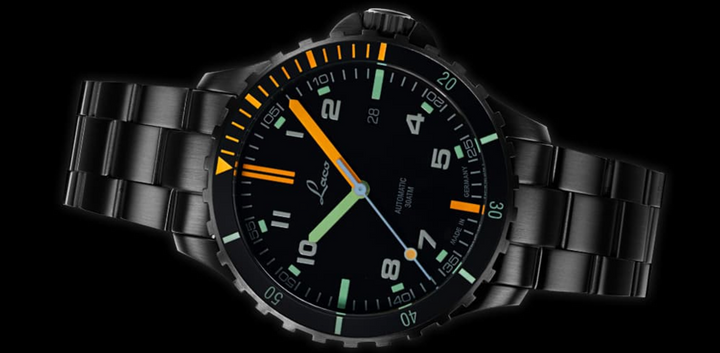 Squad Watch Mojave 42mm Metal Bracelet Black Dial