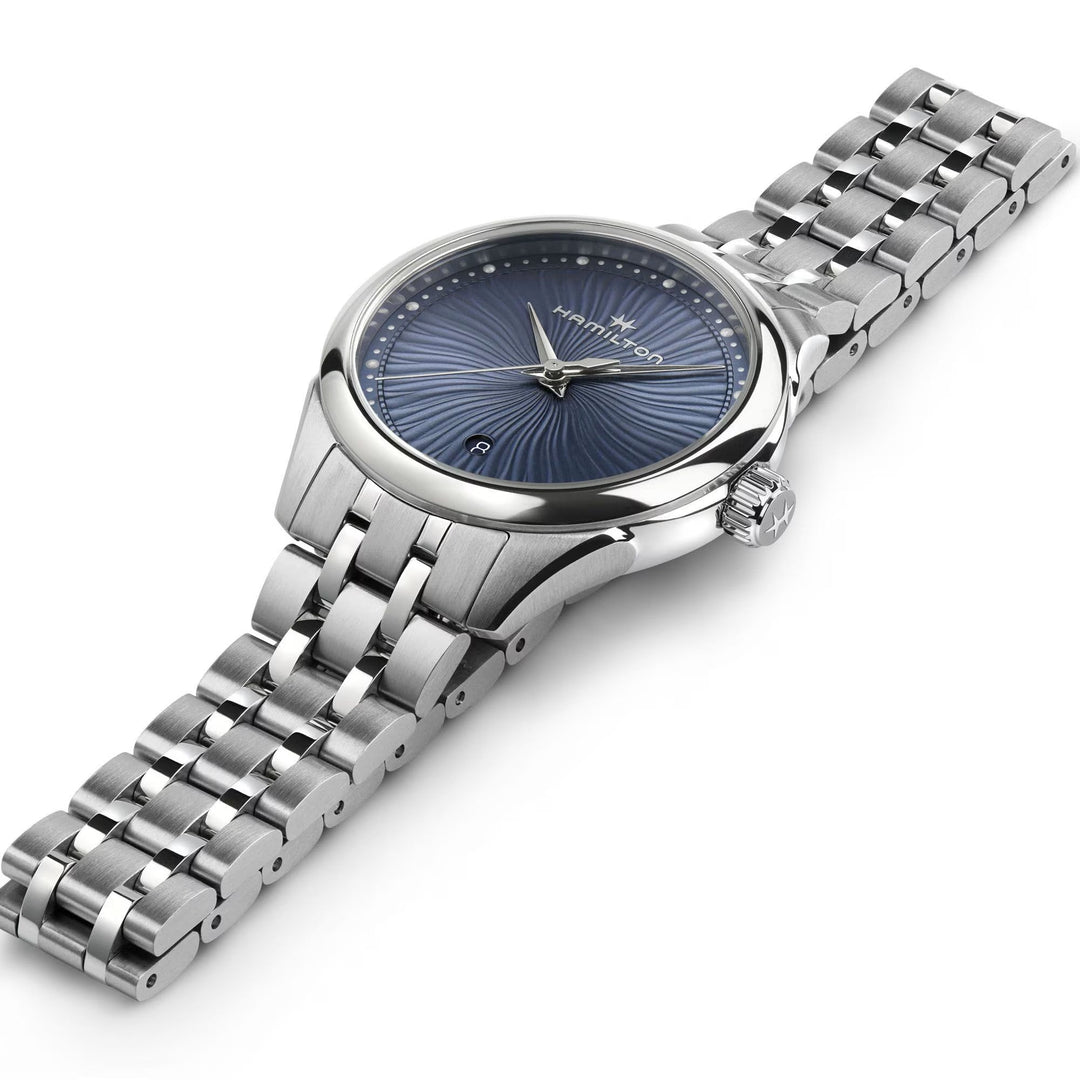 Jazzmaster Blue dial / Silver Stainless Steel Bracelet Blue Dial