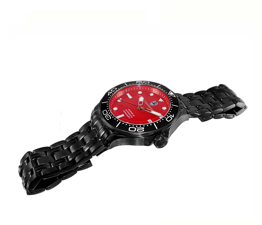 Avatar - J2 Black -IP tone/Black-Red | Red Dial