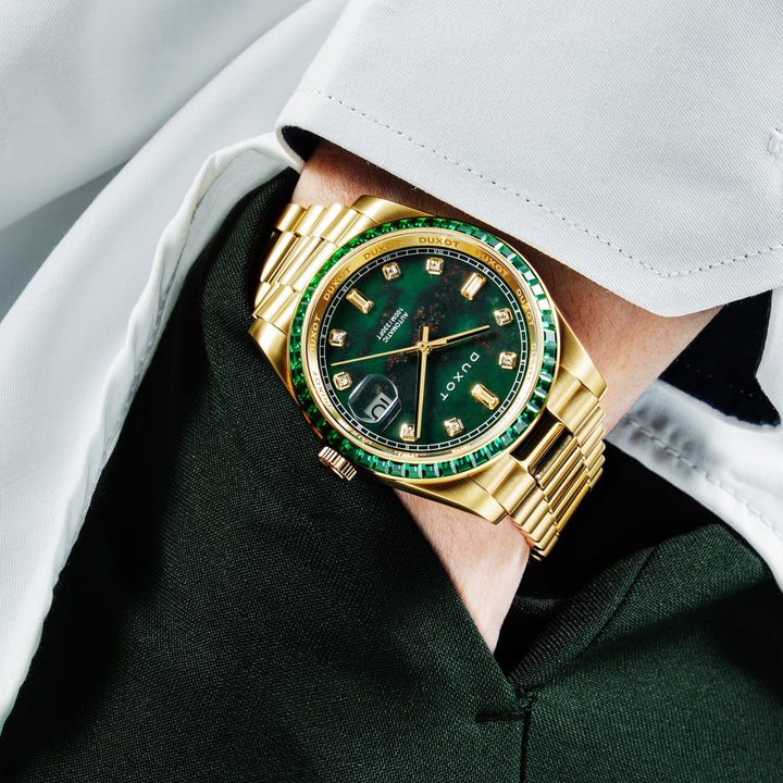 Serenata Automatic Limited Edition Green / Gold Stainless Steel | Green Dial