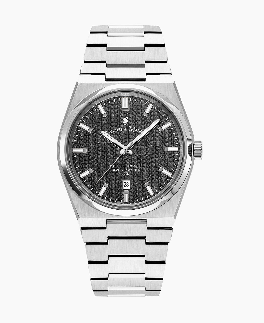 Horizon Gents Silver-tone Blue dial Blue Dial