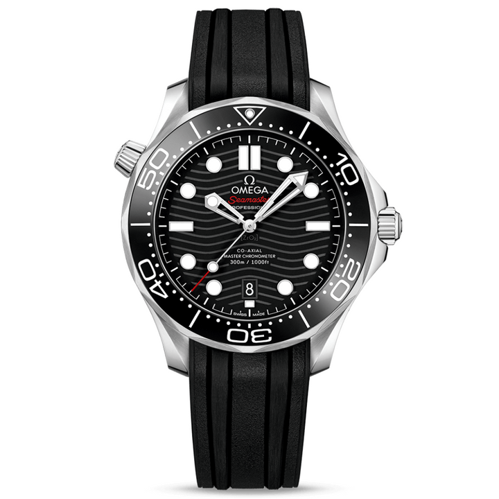 Seamaster Diver 300M Co-Axial Master Chronometer 42mm Black Dial Black Dial