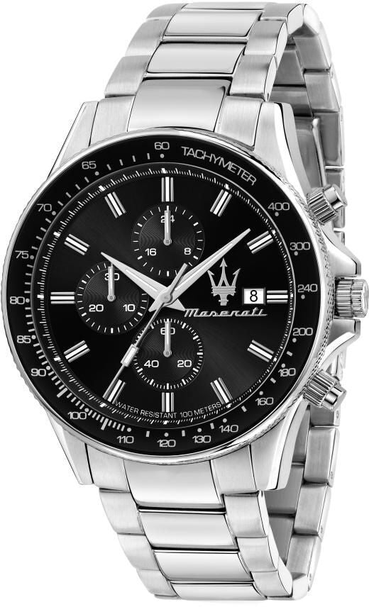 SFIDA Black / Stainless Steel Black Dial