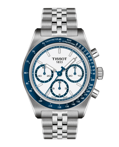 PR516 Automatic Chronograph Silver-tone White Dial