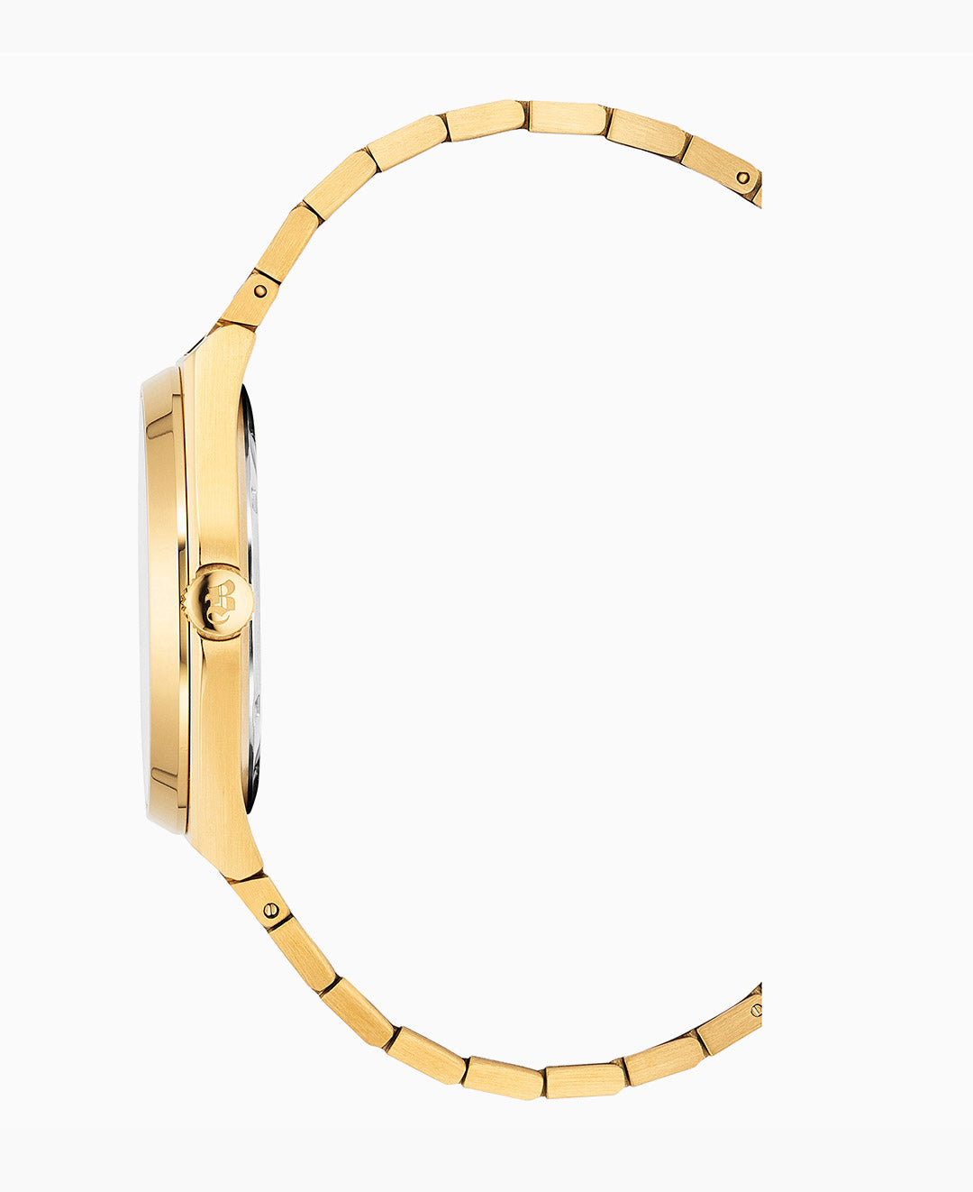 Horizon Gents Black dial, gold stainless steel bracelet Black Dial
