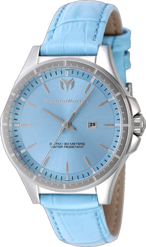 Moonsun 36mm / Light Blue / Light Blue | Light Blue Dial