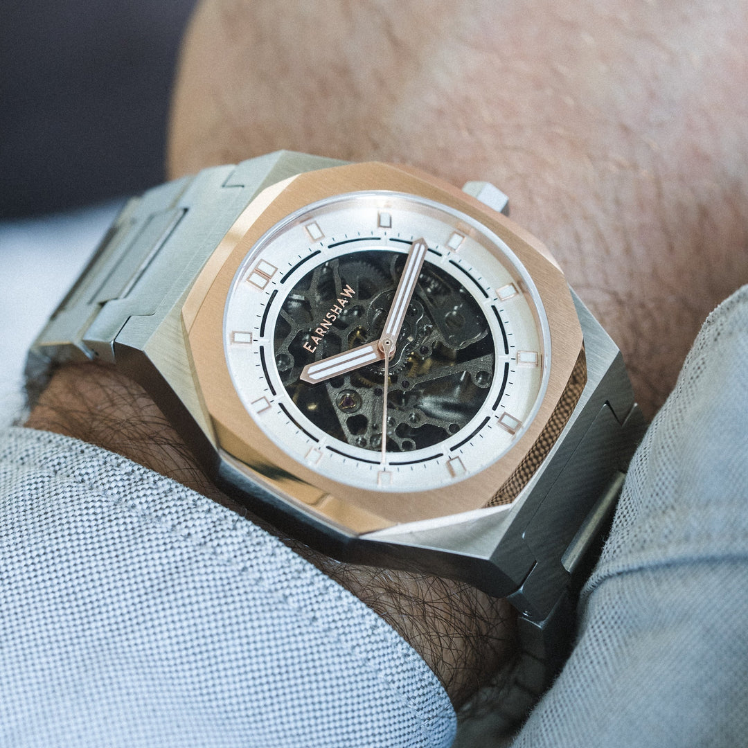 Drake Skeleton  Automatic White Dial / Stainless Steel | White Dial