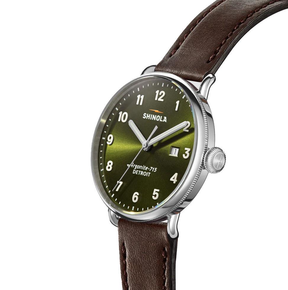 Canfield Watch Dark Olive Dark Olive | Dark Olive Dial