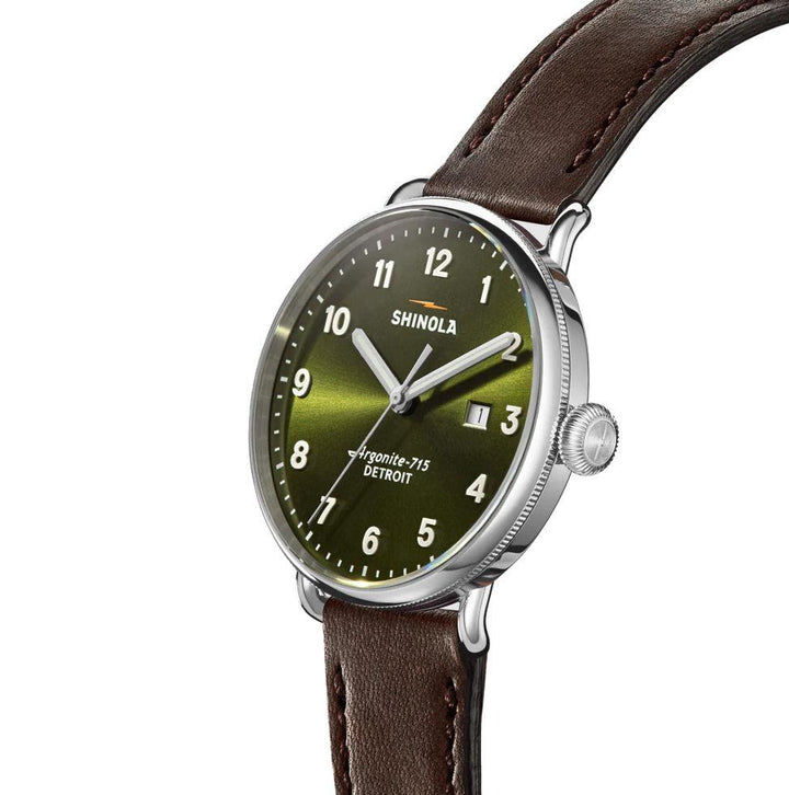 Canfield Watch Dark Olive Dark Olive | Dark Olive Dial