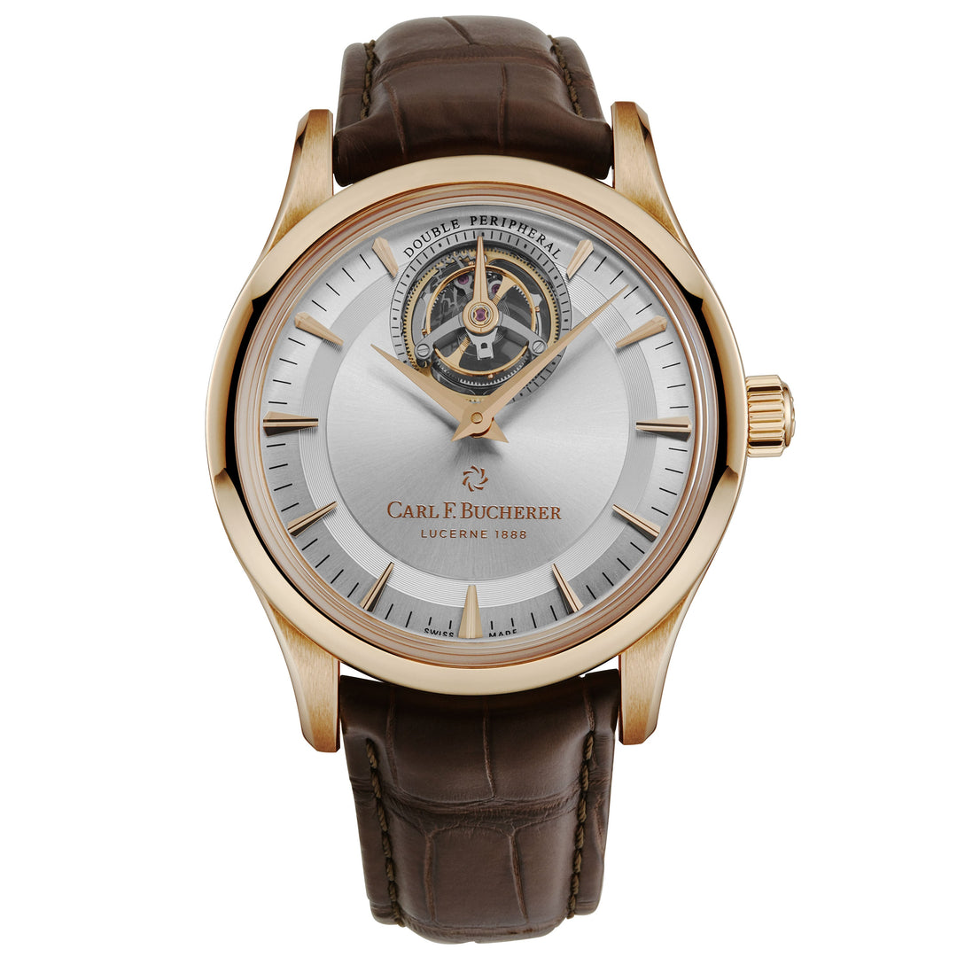 Heritage Silver  / 18kt Rose Gold Silver Dial