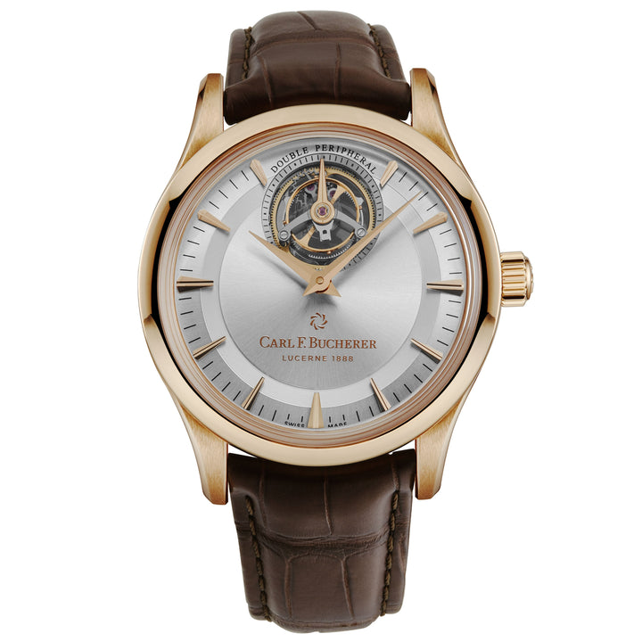 Heritage Silver  / 18kt Rose Gold Silver Dial