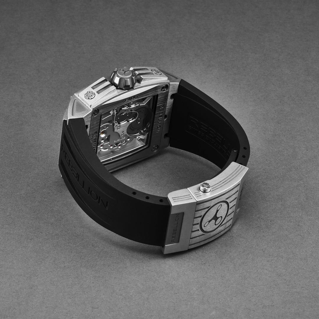 Re-Volt RBREV2H.TI.RHBK / Gray Skeletonized | Gray Skeletonized Dial