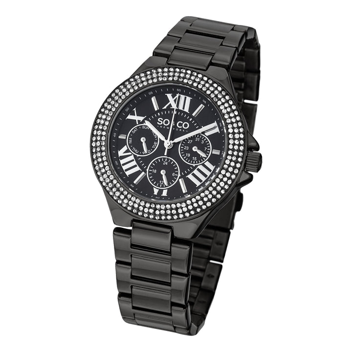 Madison 5019.5 Black/Stainless Steel | Black Dial