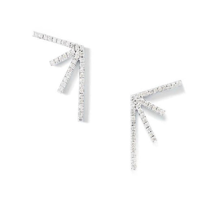 Edgy Pave Earrings