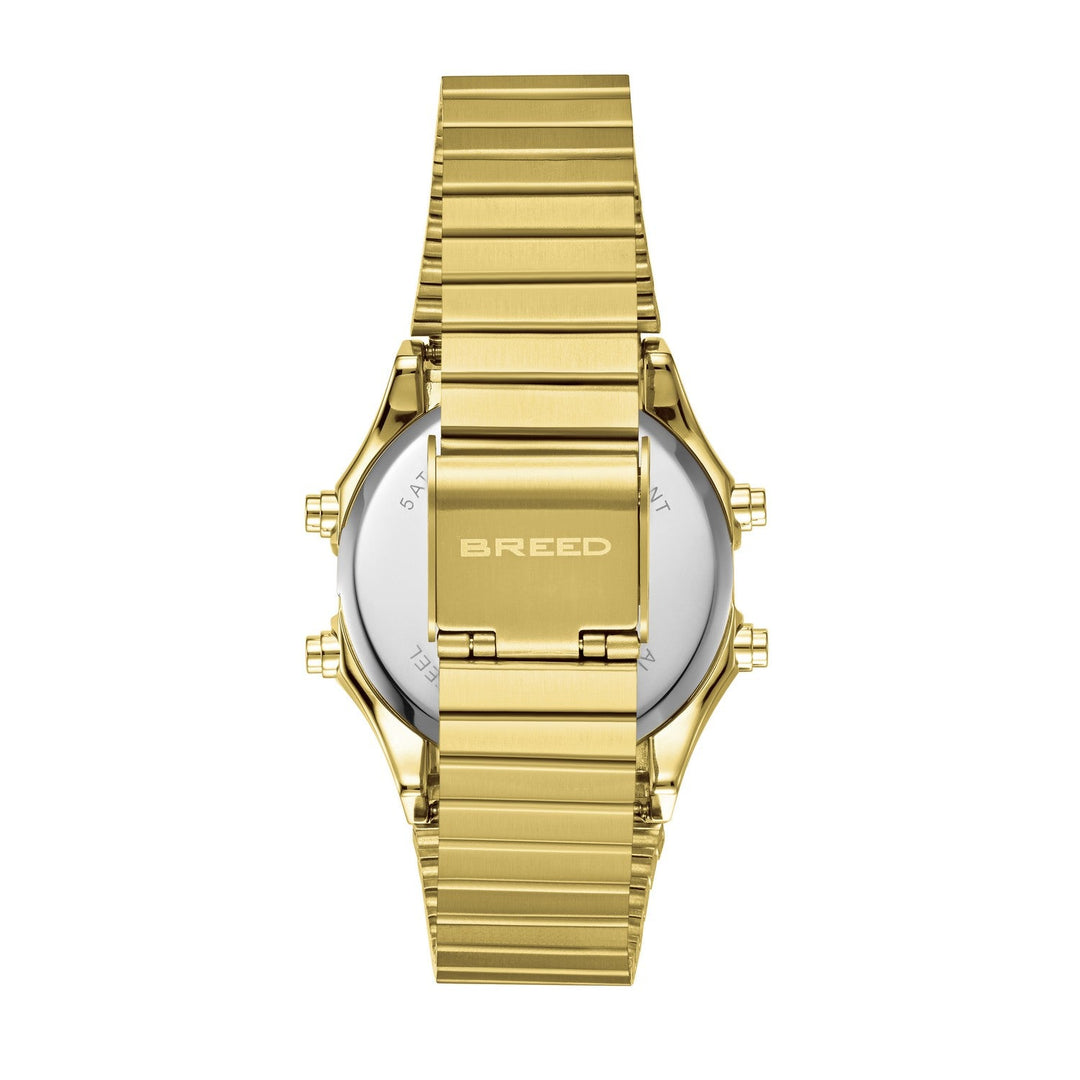 Terra Digital Watch w/ Backlight/Timer Gold Gold Dial