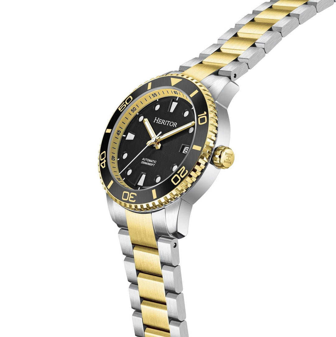 Bexley Diver Automatic Silver / Gold Blue Dial