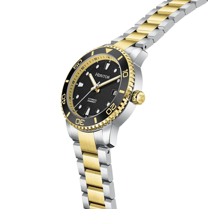 Bexley Diver Automatic Silver / Gold Blue Dial