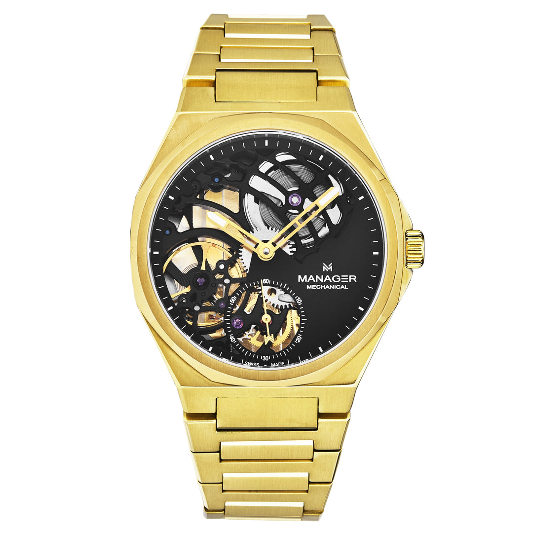 Revolution MAN-RM-10-GM / Black | Black Dial