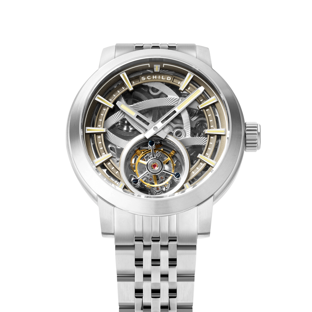 Heinrich Tourbillon Limited Edition Grey / Stainless Steel | Grey Dial