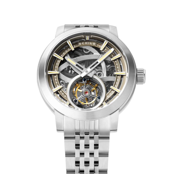 Heinrich Tourbillon Limited Edition Grey / Stainless Steel | Grey Dial