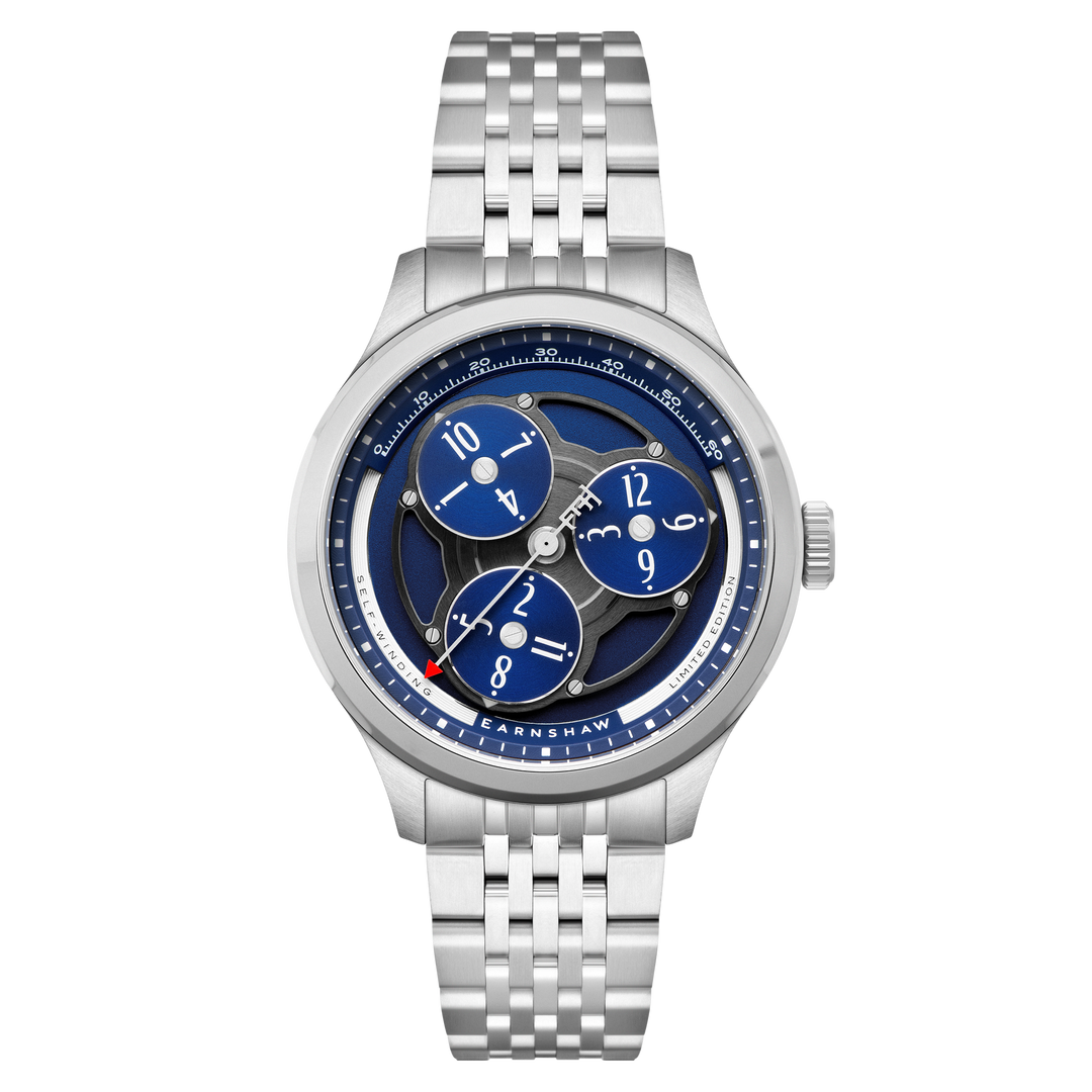 Engineer Hexham Trisect Automatic Limited Edition Blue / Stainless Steel | Blue 