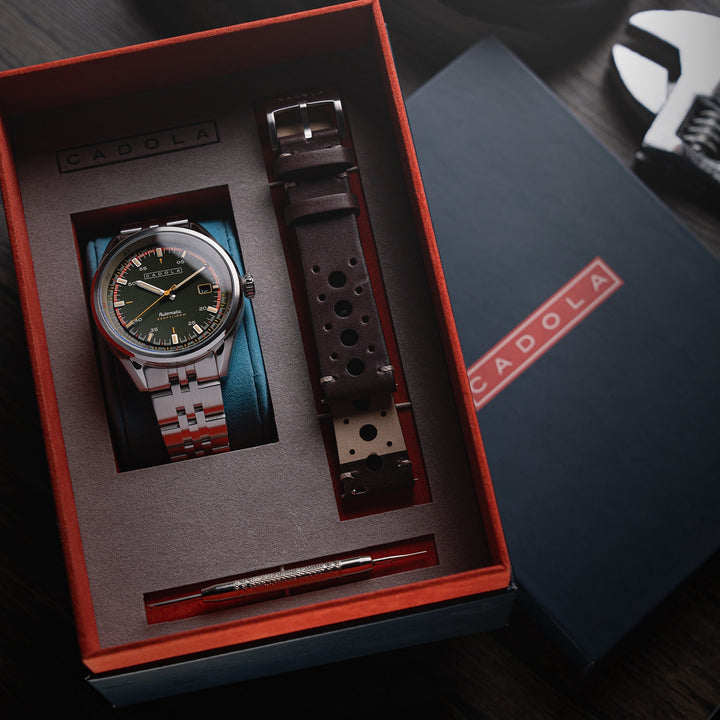 Pista Automatic Green / Stainless Steel Green Dial