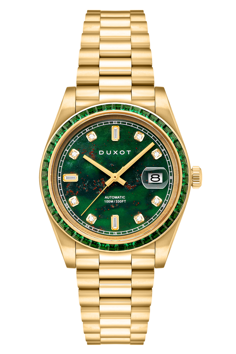 Serenata Automatic Limited Edition Green / Gold Stainless Steel | Green Dial