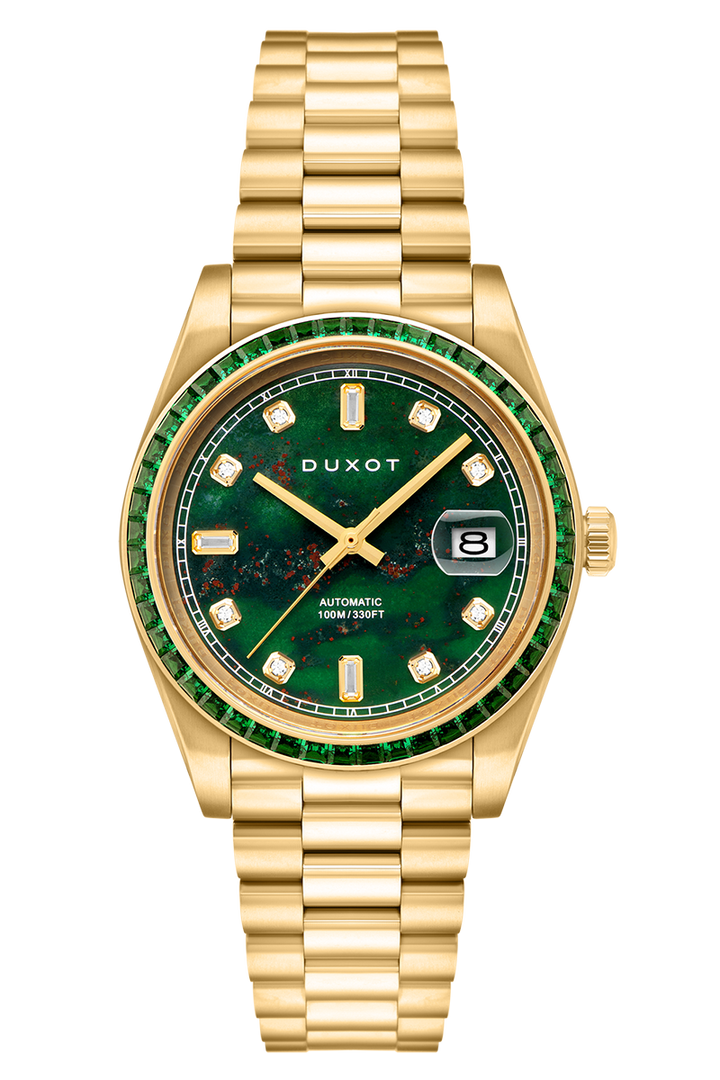 Serenata Automatic Limited Edition Green / Gold Stainless Steel | Green Dial