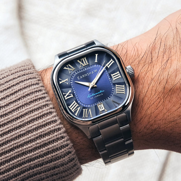 Coussin Automatic Blue / Stainless Steel | Blue Dial