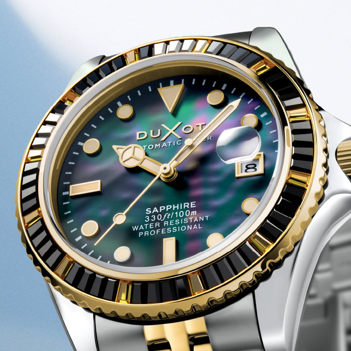 Atlantica 40 Rainbow Automatic Two Tone / Stainless Steel | Black Dial