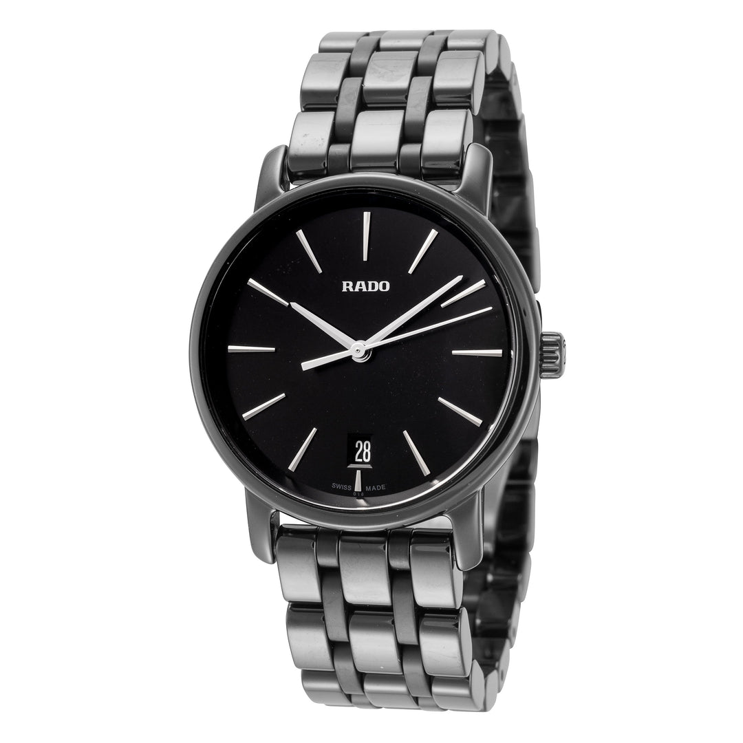 DiaMaster Black Dial Black Ceramic Bracelet 33mm Black Dial