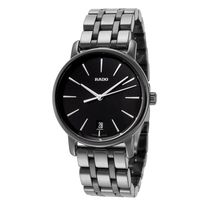DiaMaster Black Dial Black Ceramic Bracelet 33mm Black Dial