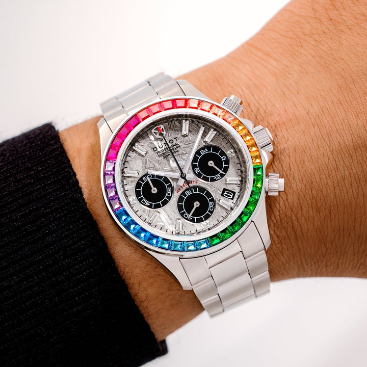 Accelero Meteorite Chronograph Limited Edition Silver / Stainless Steel | Silver