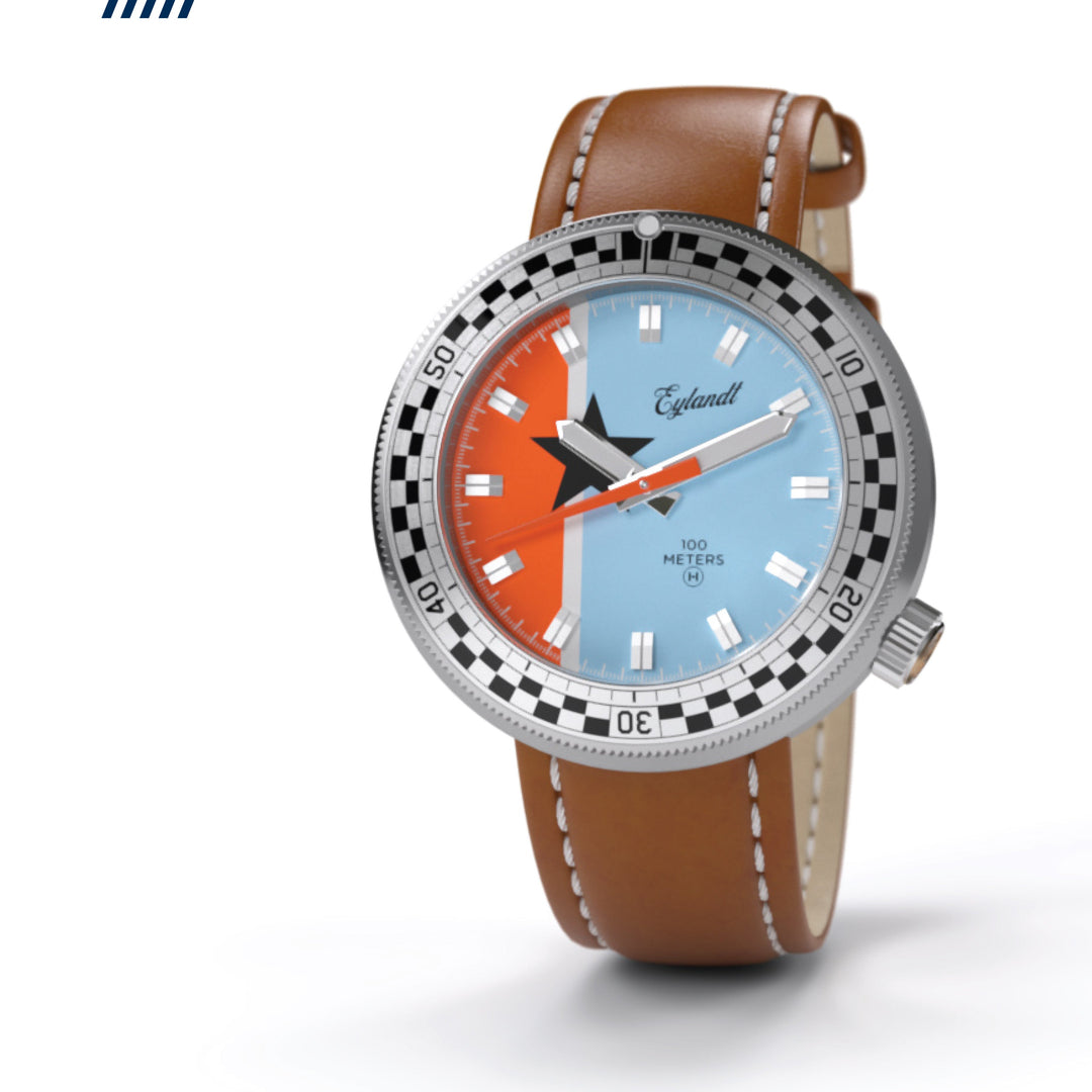 The Snelway Classic Blue Livery | Multi-colored Dial
