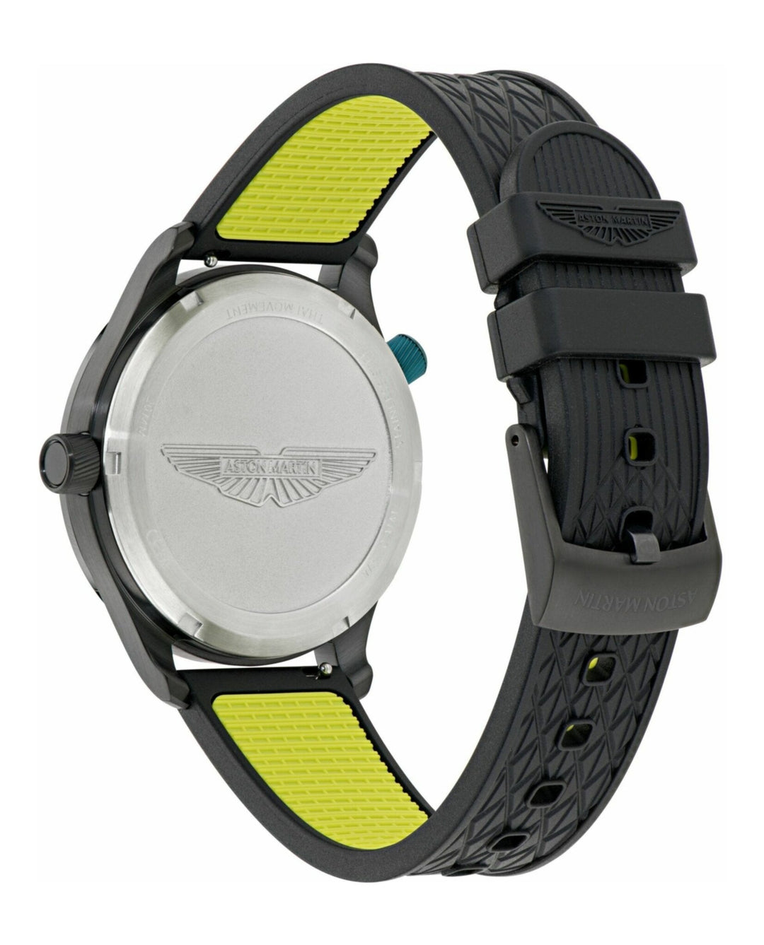 GRZ Black IP/Black Silicone Strap Black Dial