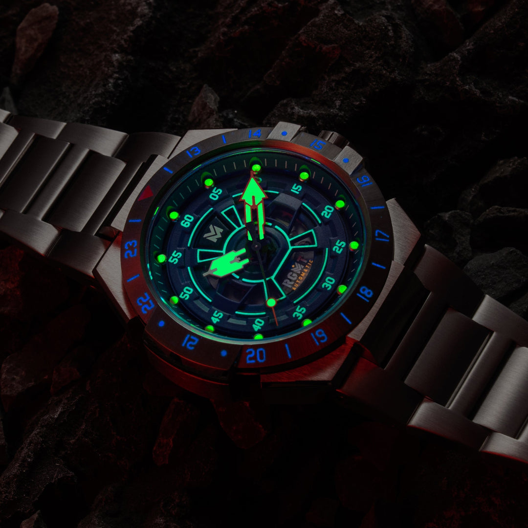HIMARS AUTOMATIC BLUE / STAINLESS STEEL | Blue Dial