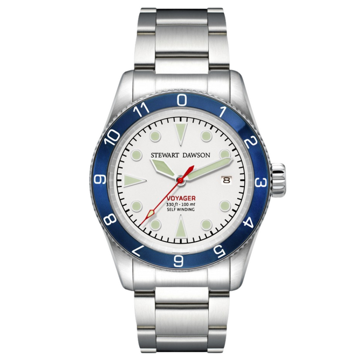 Voyager White | White Dial