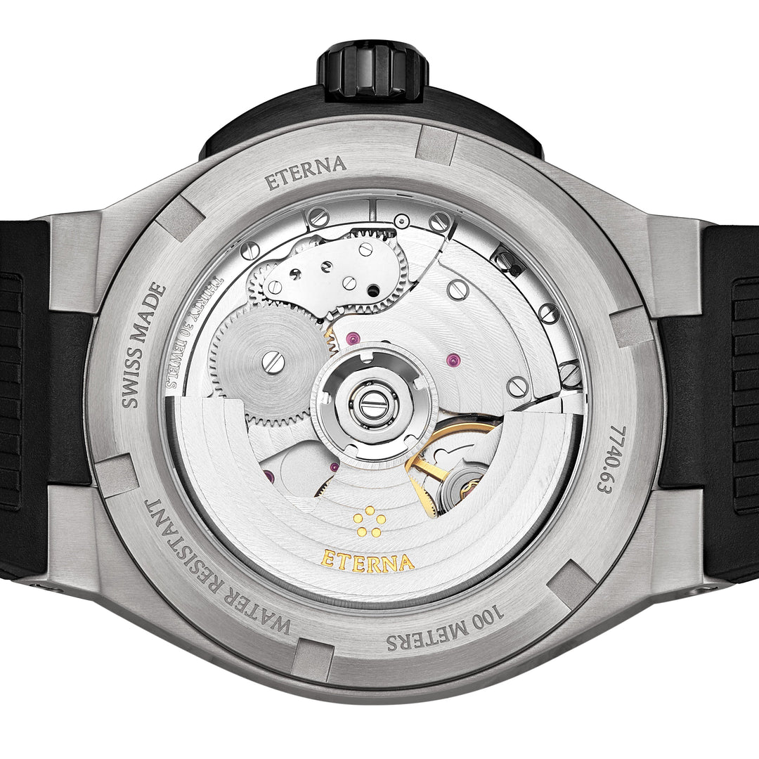 KonTiki 7740.40.41.1289 / Black | Black Dial