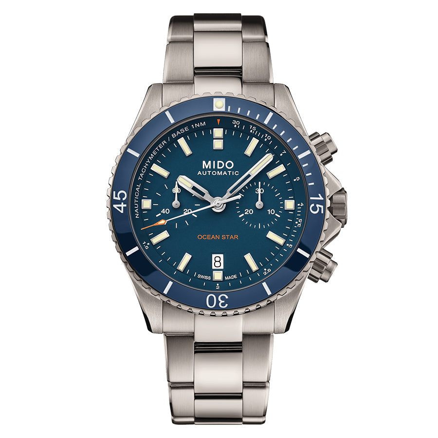 Ocean Star 44mm / Blue / Silver | Blue Dial