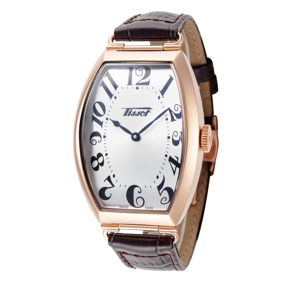 Heritage 42.45mm / Silver / Brown Silver Dial