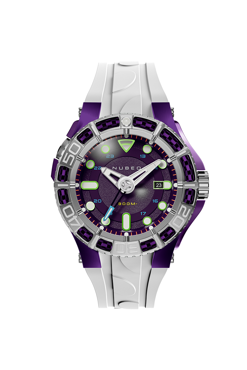 Manta Automatic Limited Edition Purple / Silicone | Purple Dial
