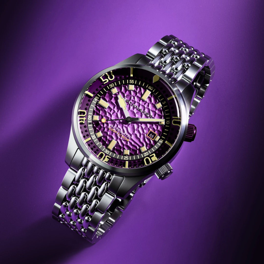 Spinnaker Bradner Automatic Purple  / Stainless Steel Purple Dial