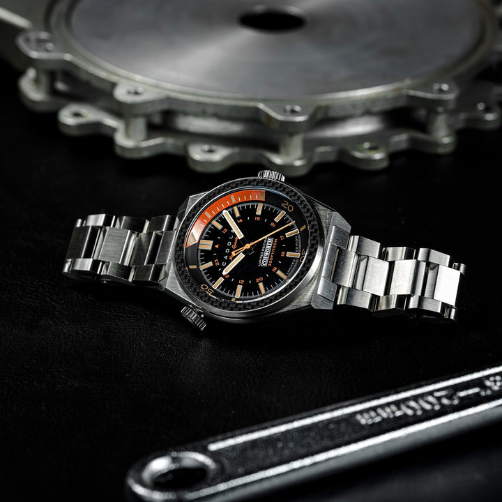 COSWORTH COSTIN MECA-QUARTZ LIMITED EDITION BLACK / STAINLESS STEEL Black Dial