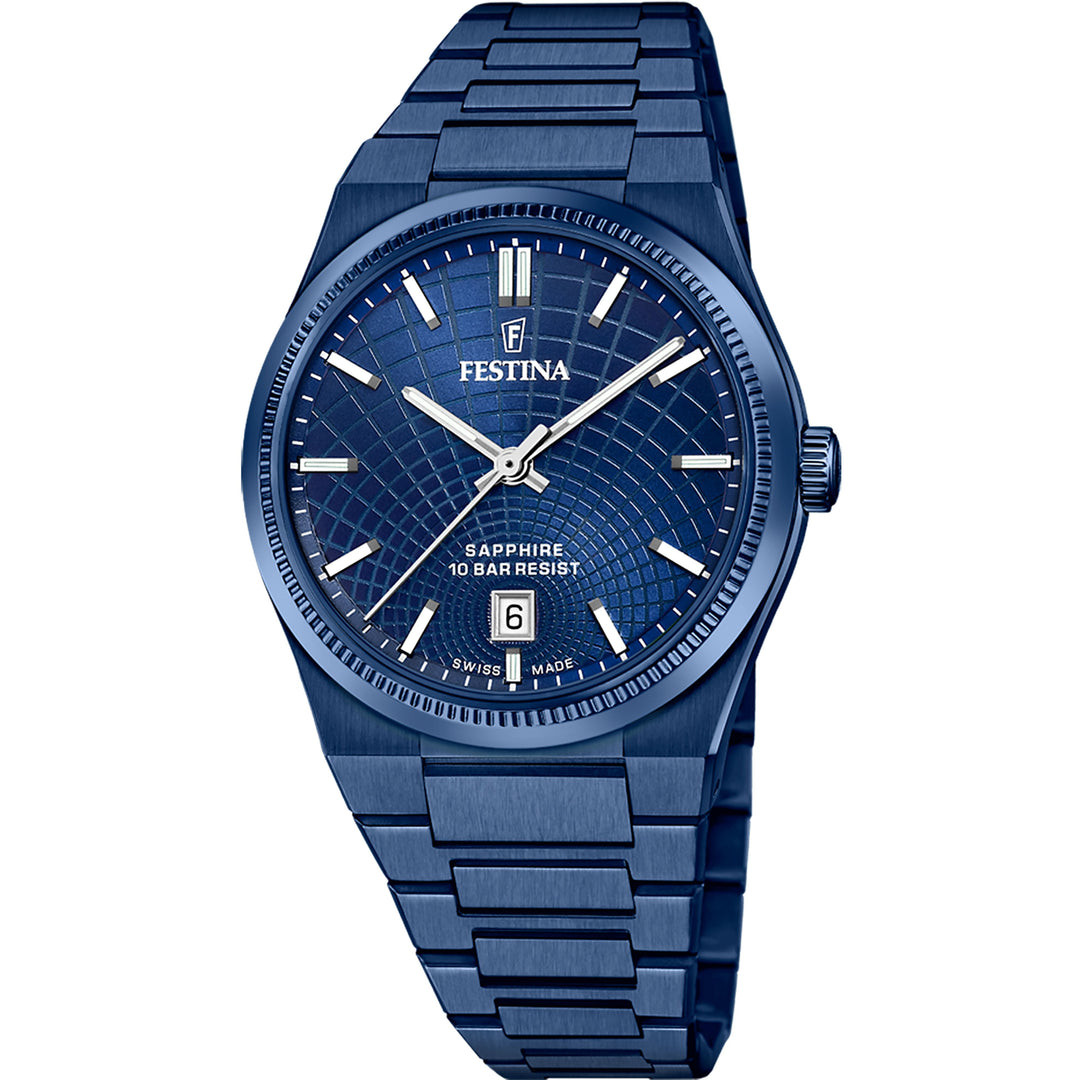Rive Blue / Stainless Steel | Blue Dial