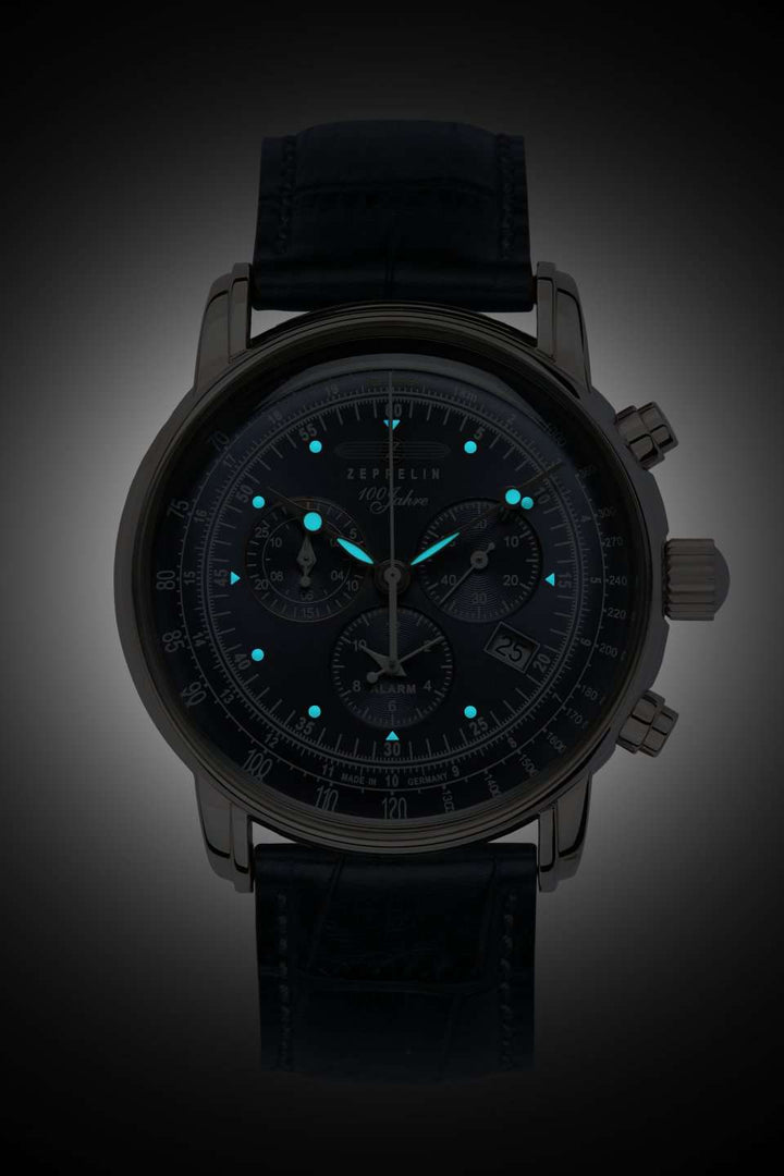 100 Jahre Chronograph Blue Blue Dial