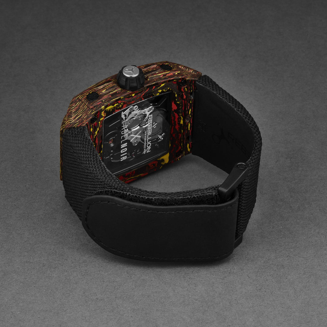 Re-Volt RBREV3H.CA.LBN / Black Yellow Skeletonized | Black Yellow Skeletonized D