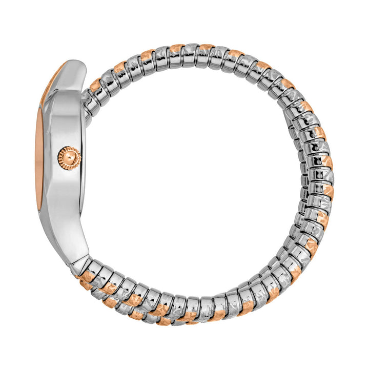 Signature Snake 22mm / Rose Gold / Silver | Rose Gold Dial