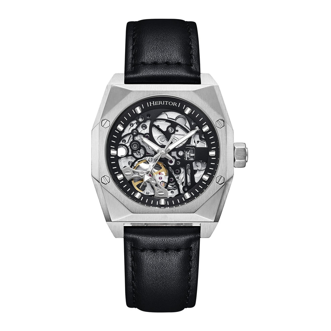 Elliott Black / Leather | Black Dial