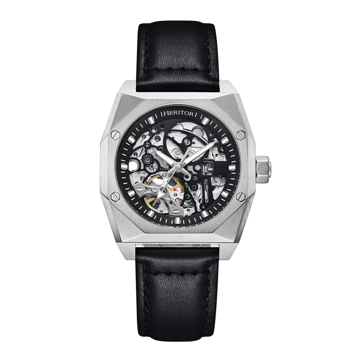 Elliott Black / Leather | Black Dial